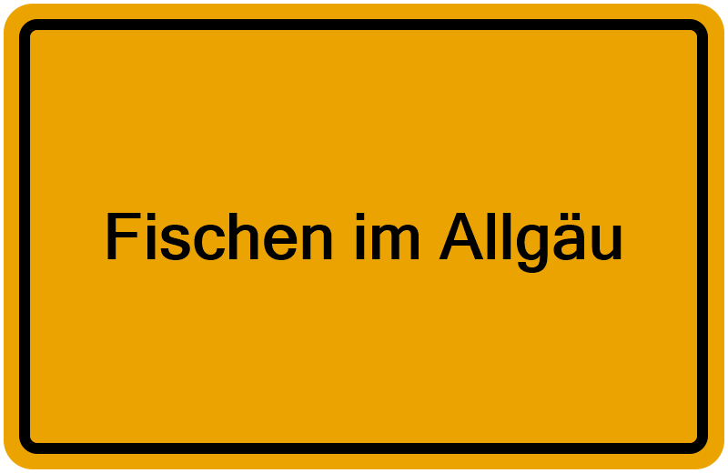 Handelsregisterauszug Fischen im Allgäu